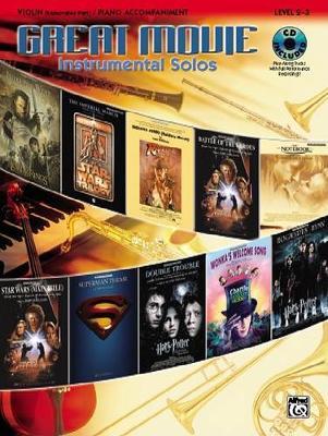 【预订】Great Movie Instrumental Solos for Strings: Violin (Includes Pull-Out String Part), Book, CD & Instrumenta...