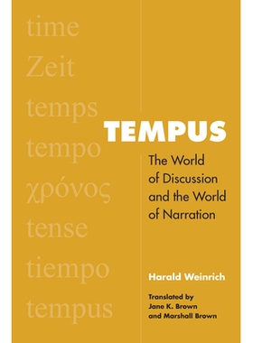 预订 Tempus: The World of Discussion and the World of Narration Tempus：讨论的世界和叙述的世界: 9781531503345