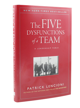 现货 英文原版 团队发展的五大障碍:领导神话 The Five Dysfunctions of a Team
