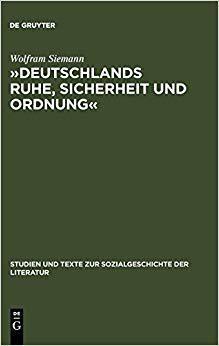 【预订】»Deutschlands Ruhe, Sicherheit und Ordnung« 9783484350144