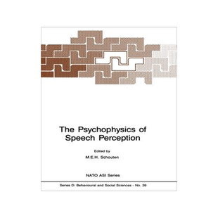 预订 The Psychophysics of Speech Perception