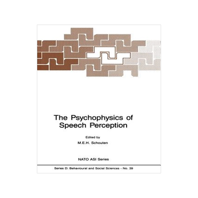 预订 The Psychophysics of Speech Perception