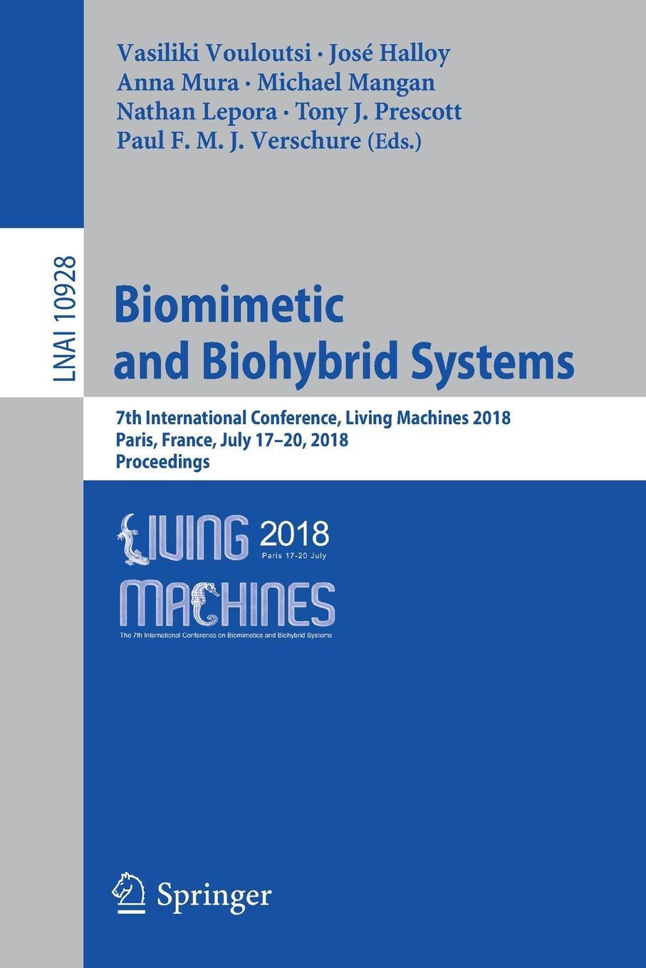 【预售】Biomimetic and Biohybrid Systems 书籍/杂志/报纸 原版其它 原图主图