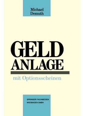 预订 Geldanlage mit Optionsscheinen: 9783409141314