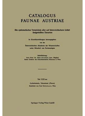 预订 Cyclostomata, Teleostomi (Pisces): 9783211862797