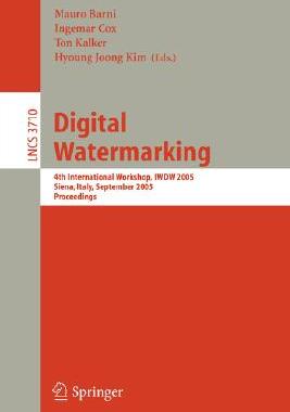 【预订】Digital Watermarking