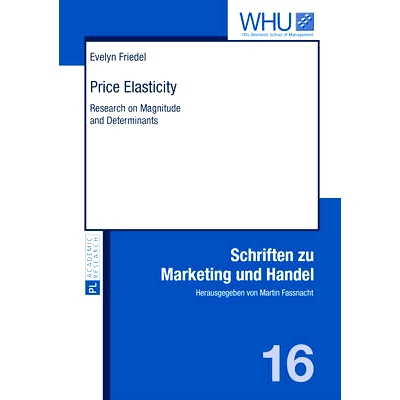 预订 Price Elasticity: Research on Magnitude and Determinants: 9783631647059