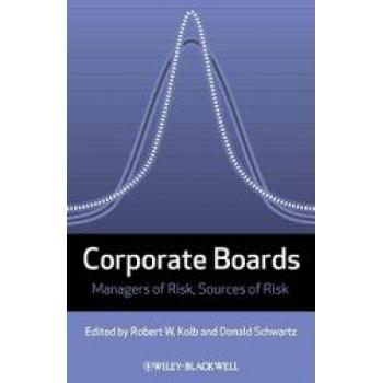【预订】Corporate Boards - Managers of Risk, Sources of Risk