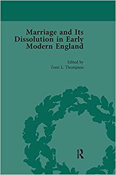 【预售】Marriage and Its Dissolution in Early Modern England, Volume 4 书籍/杂志/报纸 原版其它 原图主图