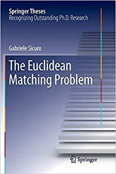 【预售】The Euclidean Matching Problem
