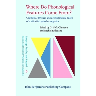 and Distinctive Come Where Phonological Physical Categor Speech 预订 from? Features Bases Cognitive Developmental