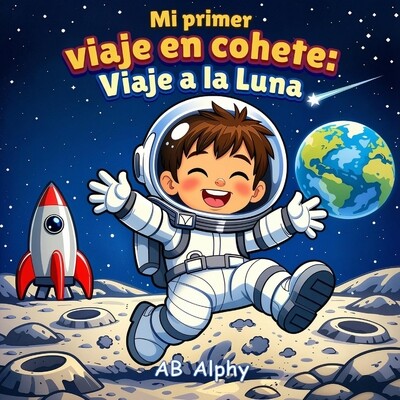 预订 Mi primer viaje en cohete: Viaje a la Luna: Una aventura espacial mágica para pequeños exploradores 9798246445747