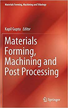 【预售】Materials Forming, Machining and Post Processing