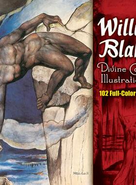 【预订】William Blake’s Divine Comedy Illustrations