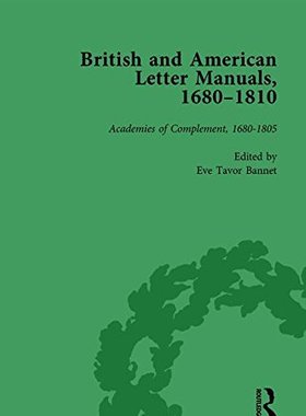 【预订】British and American Letter Manuals, 1680-1810, Volume 1