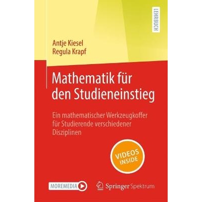 预订 Mathematik für den Studieneinstieg: Ein mathematischer Werkzeugkoffer für Studierende verschiedener Disziplinen 9