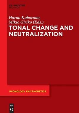 [预订]Tonal Change and Neutralization 9783110686395