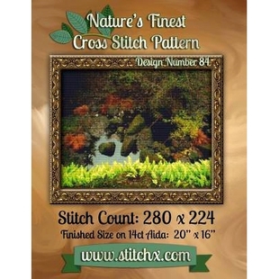 Cross Stitch Nature’s 9781502588265 Number Finest Design 预订 Pattern