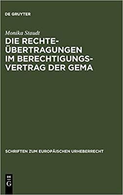 【预订】Die Rechteübertragungen im Berechtigungsvertrag der GEMA 9783899493139
