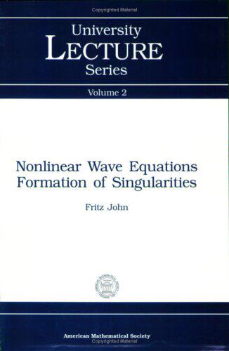 【预售】Nonlinear Wave Equations, Formation of Singularities