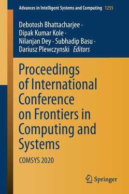 【预订】Proceedings of International Conference on Frontiers in Computing and Systems