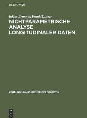 【预订】Nichtparametrische Analyse longitudinaler Daten 9783486249156