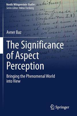 [预订]The Significance of Aspect Perception 9783030386276