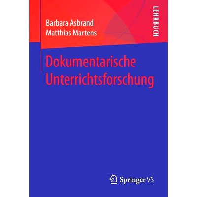 预订 Dokumentarische Unterrichtsforschung: 9783658108915