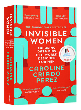 【现货】看不见的女性 英文原版Invisible Women 卡罗琳·克里亚多·佩雷斯 数据角度分析性别偏见 男女平等 英文原版