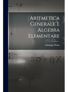 预订 Aritmetica Generale E Algebra Elementare: 9781015937093
