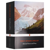 企鹅经典 Bysshe Penguin Prose Percy Poems Shelley Classics Selected and 雪莱诗文选 英文原版