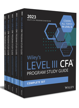 【预订】Wiley’S Level Iii Cfa Program Study Guide 2023 9781119932994