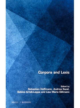 预订 Corpora and Lexis 语料库与Lexis: 9789004361126