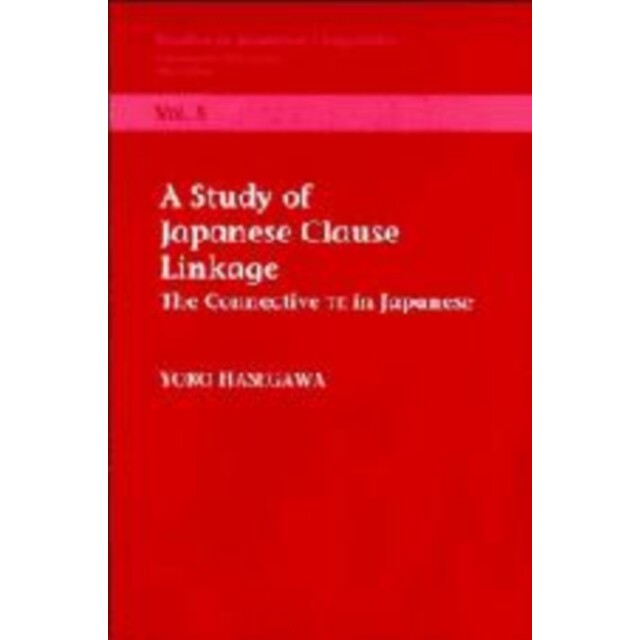 预订 Study of Japanese Clause Linkage: 9781575860275