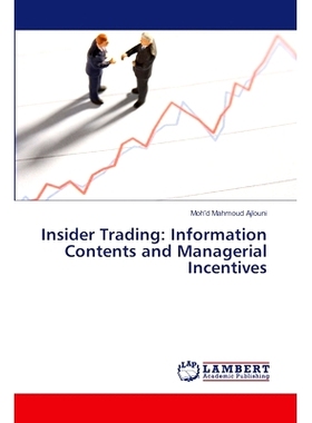 预订 Insider Trading: Information Contents and Managerial Incentives: 9783659426421