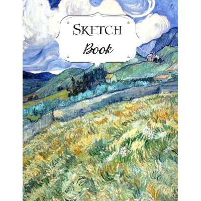 预订 Sketch Book: Van Gogh Sketchbook Scetchpad for Drawing or Doodling Notebook Pad for Creative Artists Wheat Field Be