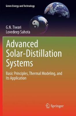 【预订】Advanced Solar-Distillation Systems