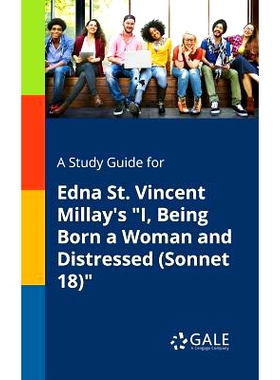 预订 A Study Guide for Edna St. Vincent Millay’s 