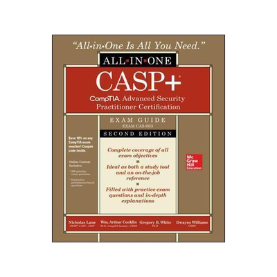 [预订]Casp+ Comptia Advanced Security Practitioner Certification All-In-One Exam Guide, Second Edition (Ex 9781260441338
