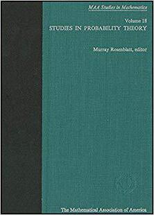 【预售】Studies in Probability Theory