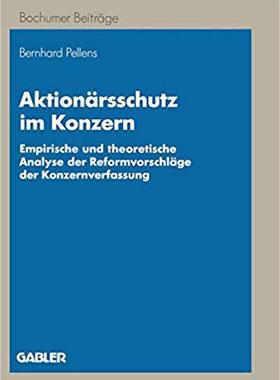 【预订】Aktionärsschutz im Konzern 9783409137652