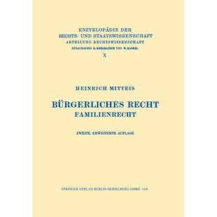 Familienrecht Recht 9783642533365 Bürgerliches 预订