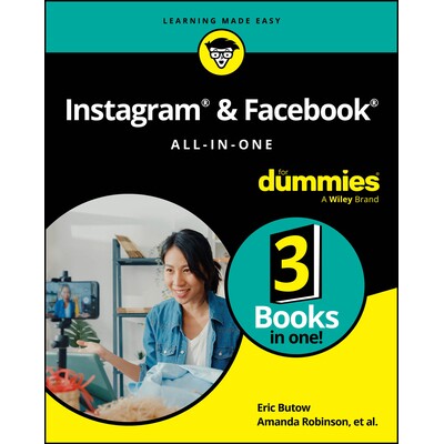 预订 Instagram & Facebook All-In-One for Dummies 脸书与照片墙全能应用达人迷 9781394414444
