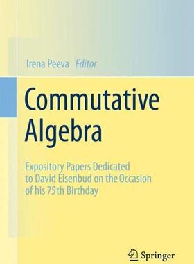 【预订】Commutative Algebra 9783030896935