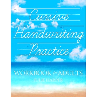 预订 Cursive Handwriting Practice Workbook for Adults: 9781981274789