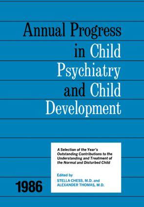 【预订】1986 Annual Progress In Child Psychiatry