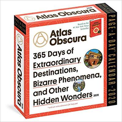 【预售】Atlas Obscura Page-A-Day Calendar 2020