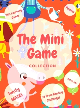 预订 The Mini Games Collection: Puzzles Twisty Mazes Dot-to-dot Fun For Kids Learning Games For Kids: 9781696778664