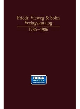 预订 Friedr. Vieweg & Sohn Verlagskatalog: 1786–1986: 9783322990631