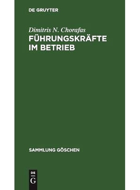 预订 Führungskräfte im Betrieb: Planung, Einsatz, Entwicklung: 9783110037647